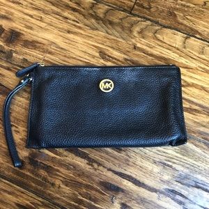 Michael Kors Black Wristlet
